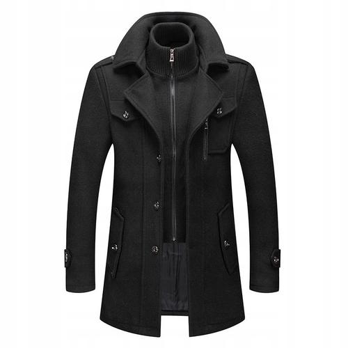 Manteau homme hiver col revers best sale doublure en ouatine polaire chaud